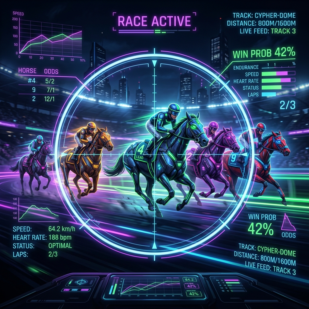 Horses under AI scanner target